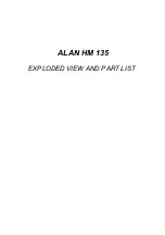 Предварительный просмотр 37 страницы Alan HM135 Service Manual