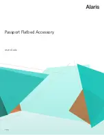 Alaris Passport Flatbed Accessory User Manual preview