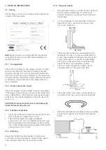 Preview for 10 page of Alarko Carrier AIROStar 39SQ Installation, Operation And Maintenance Instructions