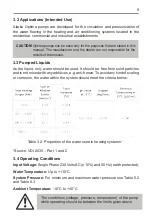 Preview for 9 page of Alarko OPTIMA Installation And Operating Instructions Manual