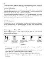 Preview for 34 page of Alarko SUPER FIT 24 Assembly, Installation And Operation Instructions