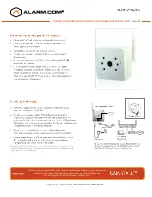 Предварительный просмотр 2 страницы Alarm.Com ADC-V520IR Installation Manual