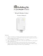 Preview for 1 page of Alarm.Com Building36 Smart Water Valve Product Manual