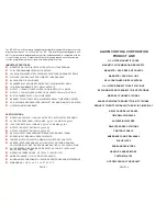 Предварительный просмотр 4 страницы Alarm Controls Corporation KP-400 User Manual