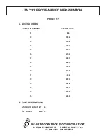 Preview for 15 page of Alarm Controls Corporation ZAC-32 User Manual