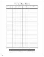 Preview for 32 page of Alarm Lock DL6100 Programming Instructions Manual