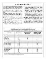 Preview for 8 page of Alarm Lock ETPDLN Programming Instructions Manual