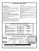 Preview for 8 page of Alarm Lock PDL3000 series Programming Instructions Manual