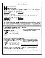 Preview for 10 page of Alarm Lock PDL3000 series Programming Instructions Manual