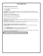 Preview for 13 page of Alarm Lock PDL3000 series Programming Instructions Manual