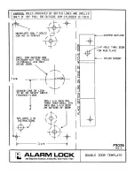 Preview for 3 page of Alarm Lock SINGLE DOOR Template