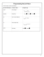 Preview for 29 page of Alarm Lock Trilogy DL1300 Programming Instructions Manual