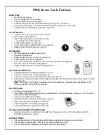 Preview for 3 page of Alarm Lock Trilogy PDK3000 Series Programming Instructions Manual