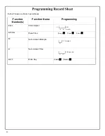 Предварительный просмотр 30 страницы Alarm Lock Trilogy PDL1300 Programming Instructions Manual