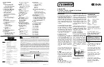 Предварительный просмотр 1 страницы Alarm DRG-AR-RTD Instruction Sheet