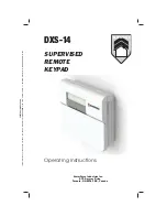 AlarmForce DXS-14 Operating Instructions Manual preview