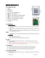 AlarmForce KP-7 Manual preview