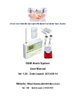 Alarmmate GSM Alarm System User Manual preview