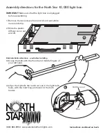 Preview for 1 page of ALASKA NORTHERN LIGHTS North Star 10,000 Assembly Directions