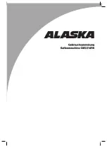 Preview for 1 page of ALASKA CM2214RS Instruction Manual