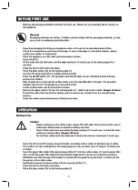 Preview for 20 page of ALASKA CM2214RS Instruction Manual