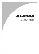 Preview for 12 page of ALASKA VC2200 Instruction Manual