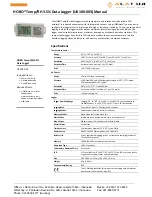 Preview for 1 page of ALAT UJI Hobo UX100-003 Manual