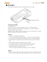 Preview for 11 page of ALAT UJI OM-2041 Instruction Manual