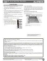 Preview for 2 page of alatech CS009 User Manual