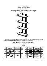 Preview for 1 page of Alaterre Furniture AMBA5620 Quick Start Manual