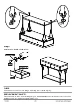 Preview for 3 page of Alaterre Furniture ANTH1425 Assembly Instructions