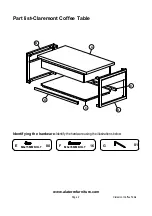 Preview for 2 page of Alaterre Furniture Claremont Assembly Instruction