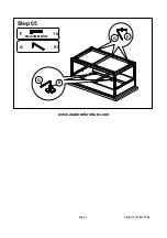 Preview for 5 page of Alaterre Furniture Claremont Assembly Instruction