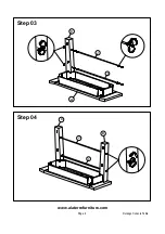 Preview for 4 page of Alaterre Furniture Durango Console Table Assembly Instruction