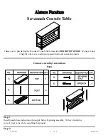 Alaterre Furniture Savannah ASVA14IVW Assembly Instruction preview