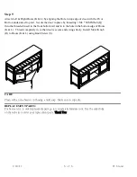 Preview for 5 page of Alaterre Furniture Ssvannah TV Stand Assembly Instructions