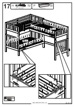 Предварительный просмотр 20 страницы Alaterre Furniture TRI-BUNK EXTENSION AURORA Assembly Instructions Manual