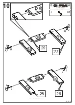 Preview for 13 page of Alaterre Furniture TWIN FULL AURORA BUNK BED Assembly Instructions Manual