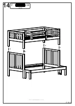 Preview for 17 page of Alaterre Furniture TWIN FULL AURORA BUNK BED Assembly Instructions Manual