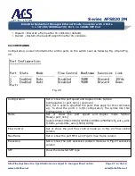 Предварительный просмотр 37 страницы Alba Fiber Systems AFS8202M Series Installation & Operation Instructions