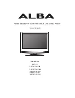 Предварительный просмотр 1 страницы Alba 24/207 User Manual