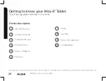 Предварительный просмотр 24 страницы Alba 8" Android Tablet Instruction Manual