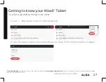 Предварительный просмотр 27 страницы Alba 8" Android Tablet Instruction Manual