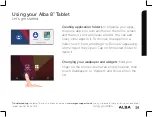 Предварительный просмотр 39 страницы Alba 8" Android Tablet Instruction Manual