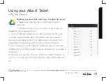 Предварительный просмотр 41 страницы Alba 8" Android Tablet Instruction Manual