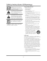 Предварительный просмотр 3 страницы Alba B-3319 Instruction Manual