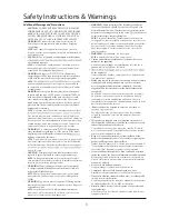 Предварительный просмотр 4 страницы Alba B-3319 Instruction Manual