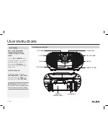 Предварительный просмотр 4 страницы Alba CBBCAS2 Instruction Manual