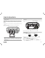 Предварительный просмотр 5 страницы Alba CBBCAS2 Instruction Manual