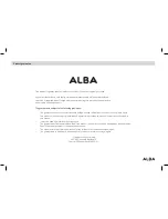 Предварительный просмотр 10 страницы Alba CBBCAS2 Instruction Manual